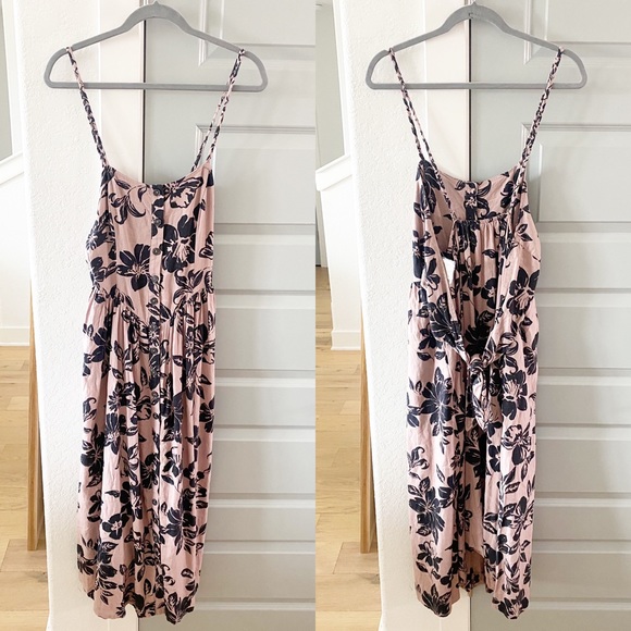 NWT Free People Perfect Sundress Tropical Floral Dress - Picture 2 of 5